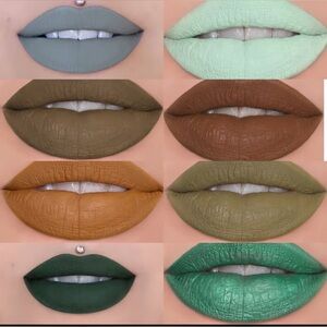 Jeffree Star Cosmetics Money Honey Liquid Lipstick Bundle - Mini Green Bundle
